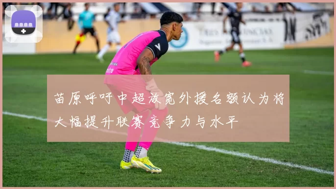 苗原呼吁中超放宽外援名额认为将大幅提升联赛竞争力与水平